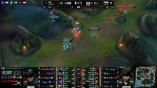 明天D组的首发阵容已公布：全神队将在首场比赛中对阵 LGD Gaming