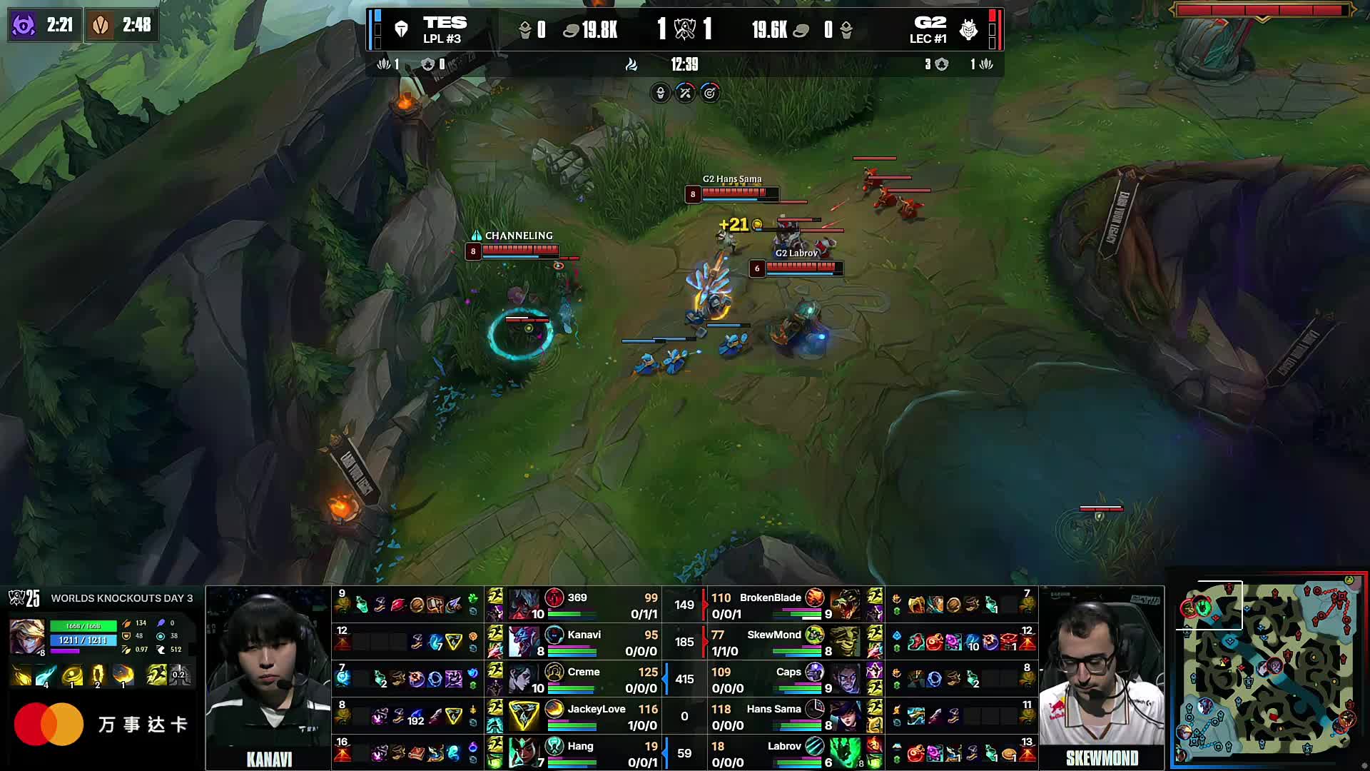 英雄联盟S12小组赛第五日总结：T1、EDG小组一二名出线